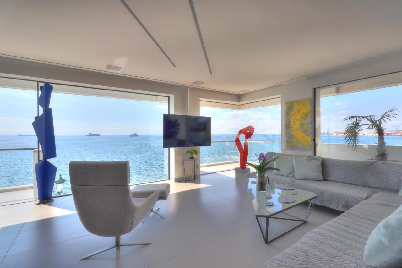 Infinity Sea View Apartment Thessaloníki Ngoại thất bức ảnh