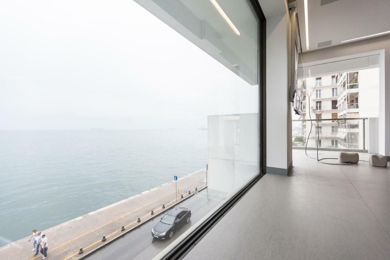 Infinity Sea View Apartment Thessaloníki Ngoại thất bức ảnh