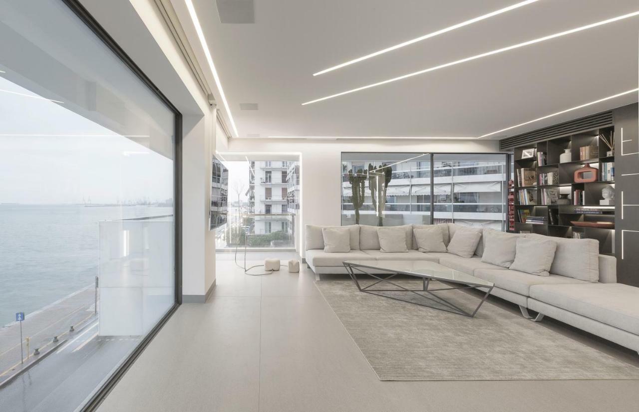 Infinity Sea View Apartment Thessaloníki Ngoại thất bức ảnh