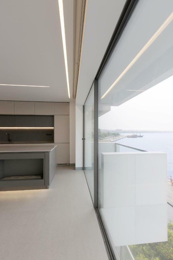 Infinity Sea View Apartment Thessaloníki Ngoại thất bức ảnh