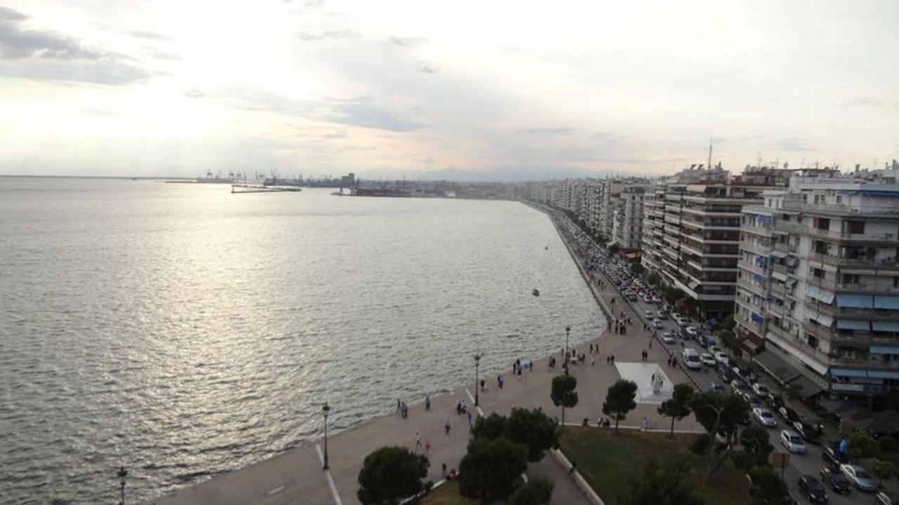 Infinity Sea View Apartment Thessaloníki Ngoại thất bức ảnh